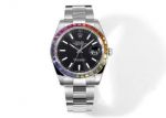 JVS Factory AAA Replica Rolex Date just 41mm Rainbow Diamond-set Swiss Movement Watch